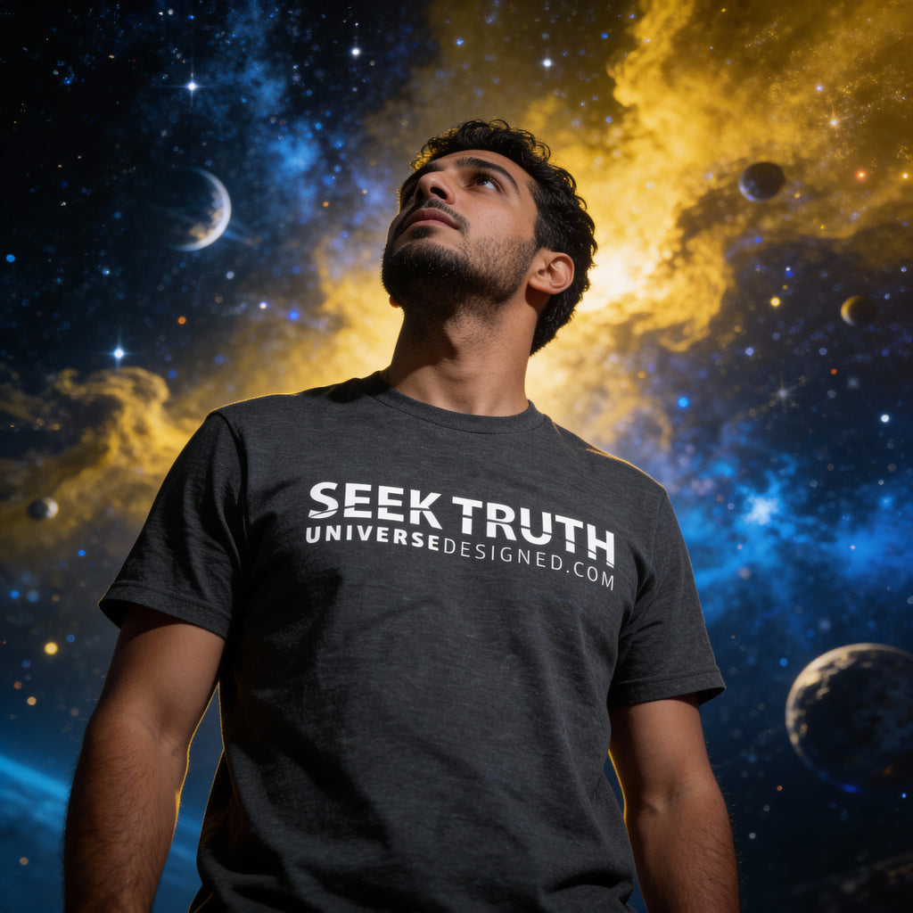 Universe Designed Seek Truth T-Shirt